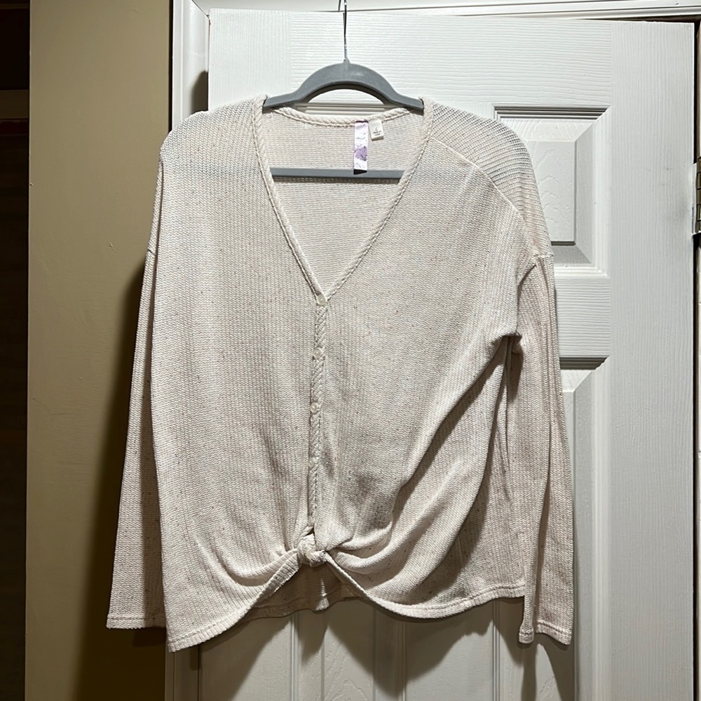 White sweater
